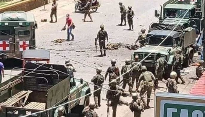 2 babaeng suicide bomber nasa likod ng Jolo blast