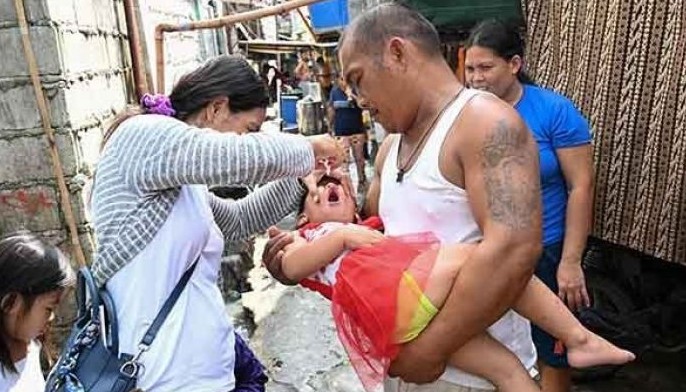 DOH: COVID-19 complicating polio vaccination campaign