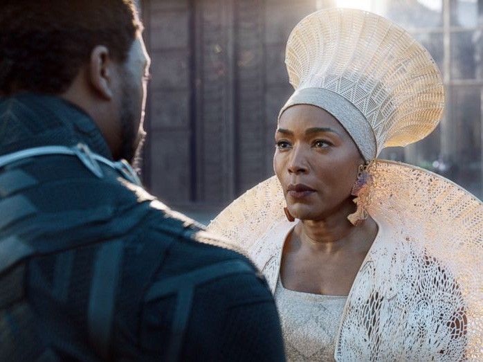 Chadwick Boseman's on-screen mother Angela Bassett pays tribute to her 'sweet prince'
