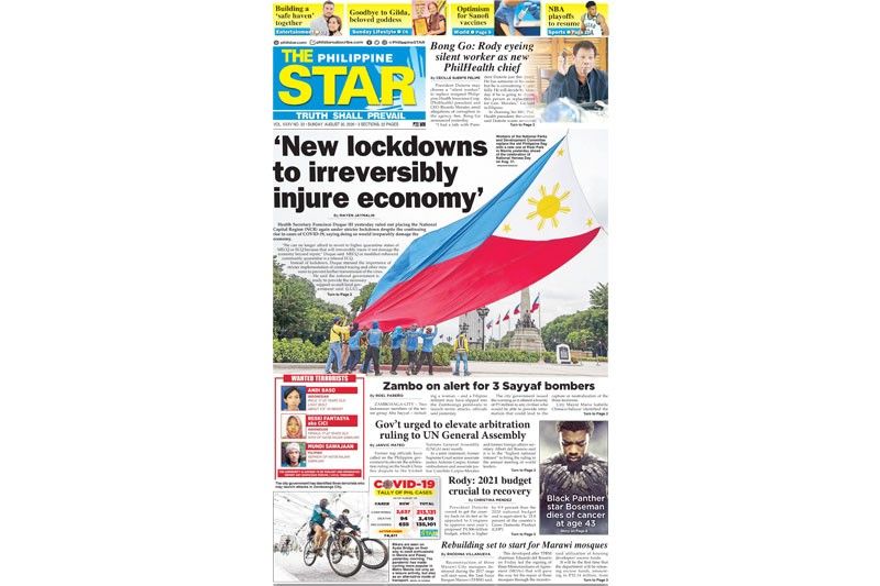 The STAR Cover for ( August 30, 2020 )