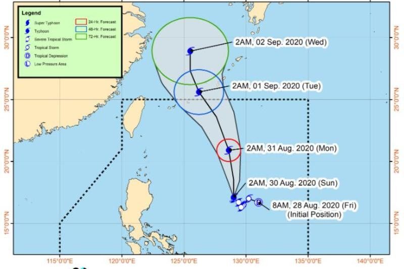 'Julian' intensifies into a typhoon, storm signals unlikely