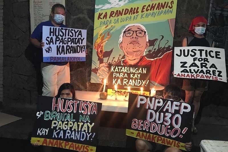Rights advocates call for end to vilification, killings of activists