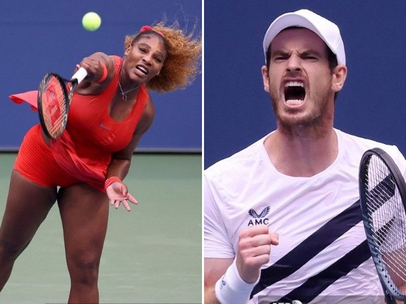 Serena, Murray advance on US Open Day Two