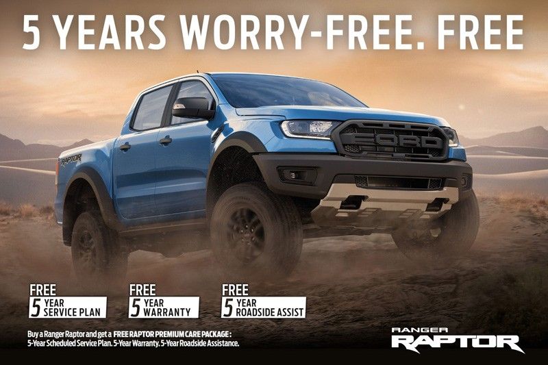 All the things you get for free when you buy the upgraded Ford Ranger Raptor 2020