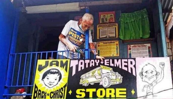 Elderly jeepney driver gets own store