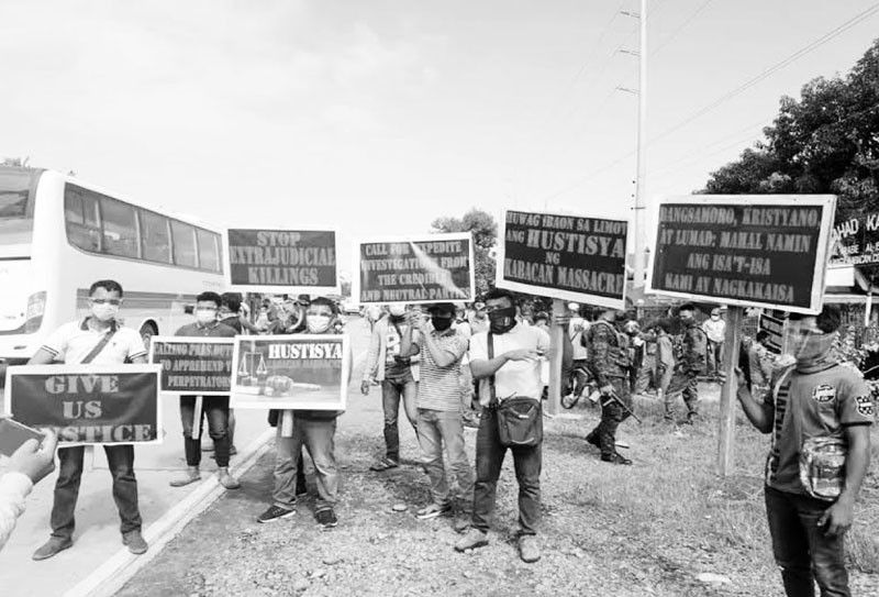 Hustisya sa 9 na minasaker sa Kabacan, sigaw sa rally