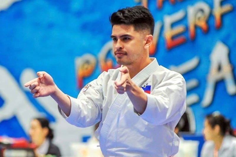 James delos Santos targets 2 more karate golds
