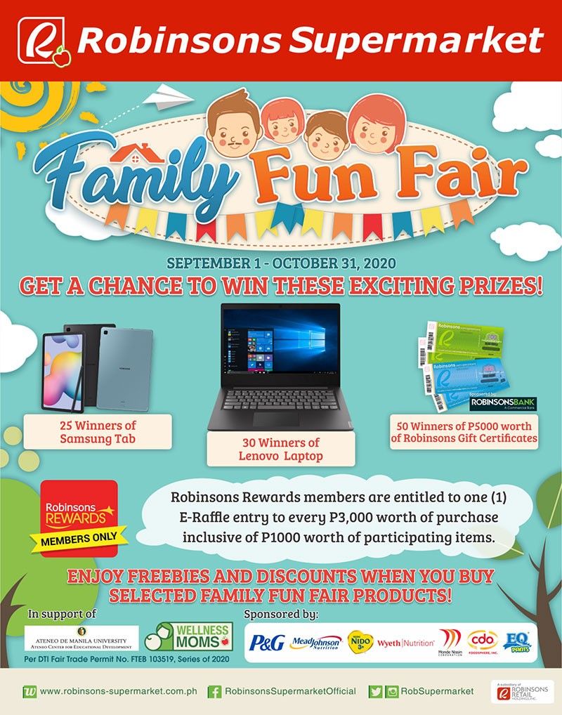 WATCH: Awesome gadgets, shopping discounts await at Robinsons Supermarket’s Family Fun Fair