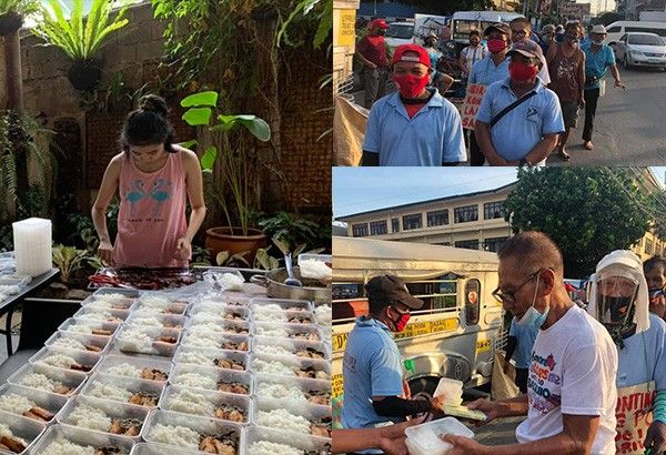 Instead of 'maÃ±anita,' debutante feeds displaced jeepney drivers