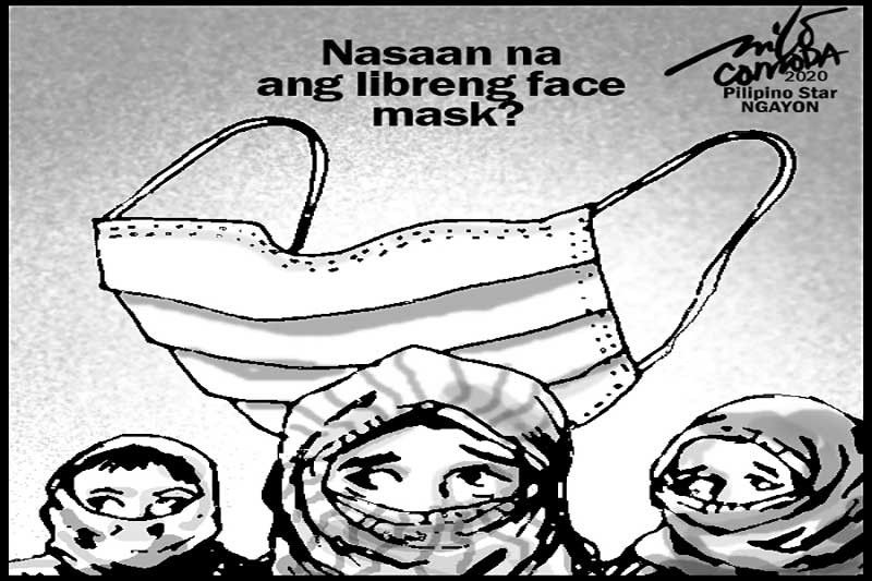 EDITORYAL - Daming Pinoy, wala pa ring face mask