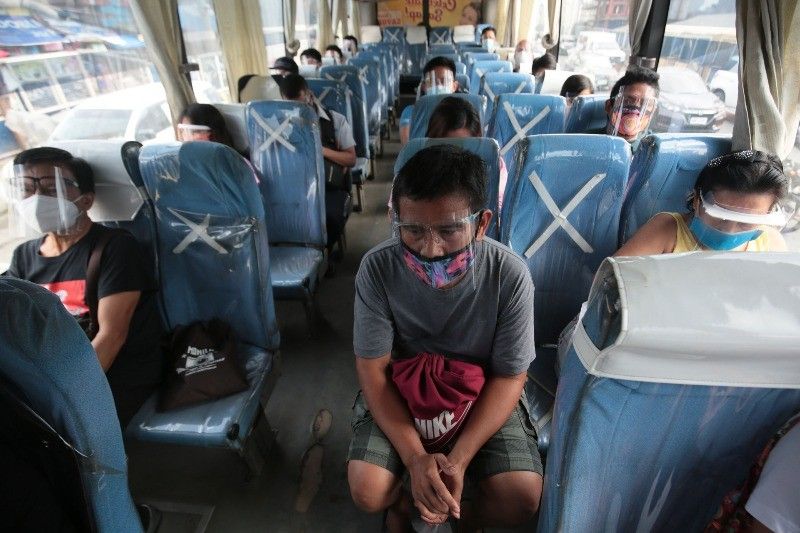 bus commuters amid covid