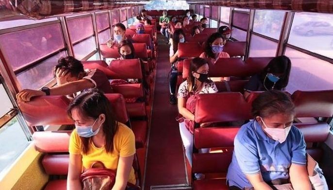 DOH-7 against move to reduce distancing in public transport