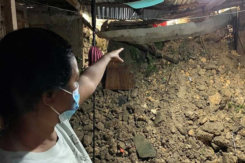 In Cebu City, 5 baragays affected: Landslides, flooding hit Metro Cebu