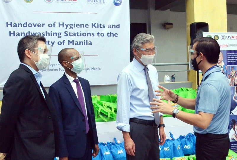US embassy donates hygiene kits to Manila