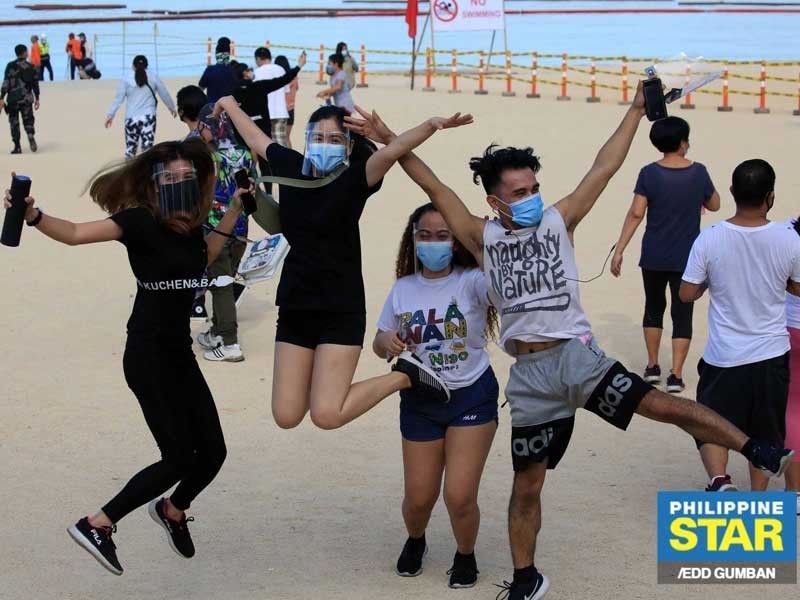 Duterte praises DENR for controversial Manila Bay 'white sand' project