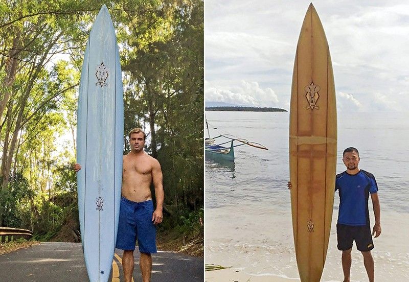 Surfboard drifts 8,000 kms from Hawaii to Sarangani