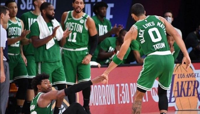 Celtics closer than ever after Heat meltdown, says Marcus Smart