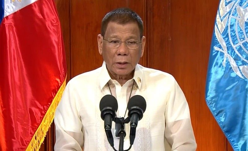 Duterte idinepensa ang anti-terror law sa UN, para raw 'hindi bara-bara' kumilos