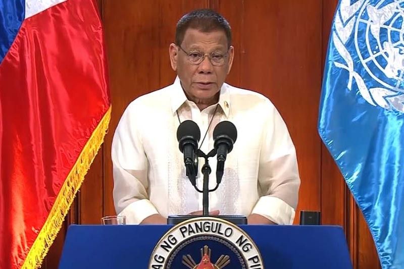 Duterte defends highly contested anti-terrorism law before UN