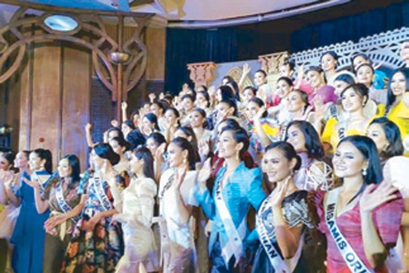 Crossover beauties compete in first Miss Universe -Philippines tilt