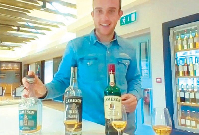 A deep dive into Irish whiskeys, served at home