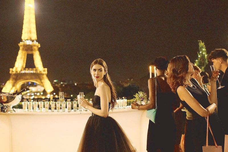 Lily Collins makes the most of Parisian life in new series