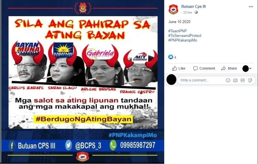 PNP chief: We do not authorize red-tagging