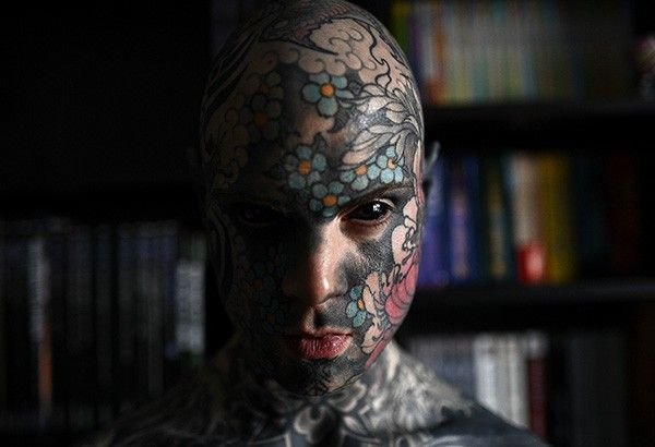Mr Snake': Meet the teacher who is France's most tattooed man |  Entertainment-photos – Gulf News