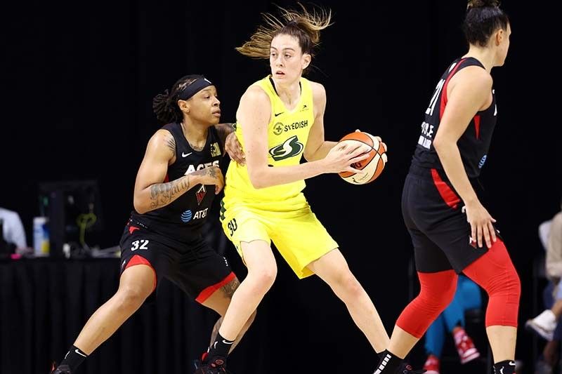 Storm triumph over Aces, on brink of WNBA title