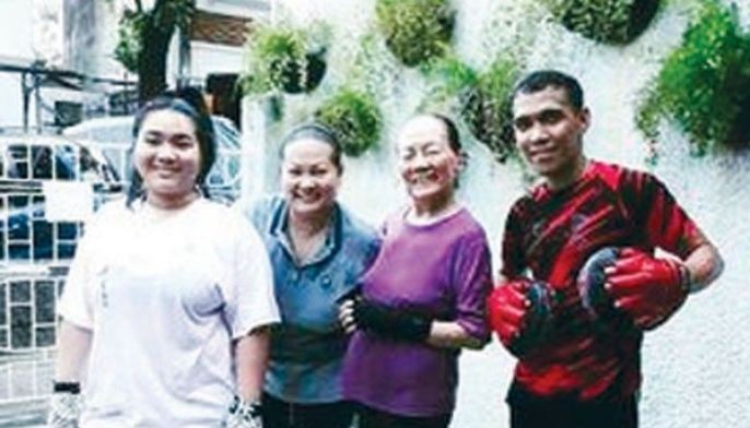 Caridad, nakakausap pa ng mga kaibigan