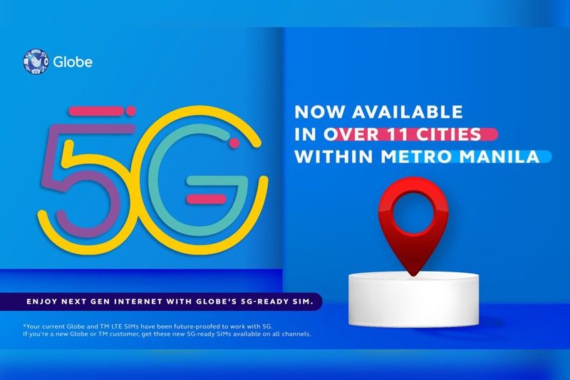 Globe provides 5G access to more cities in Metro Manila