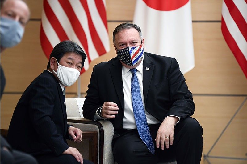 Pompeo slams China's 'malign activity' as he meets Asian allies