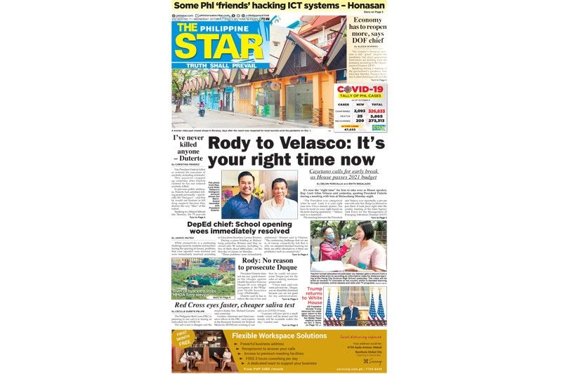 The STAR Cover (October 7, 2020)
