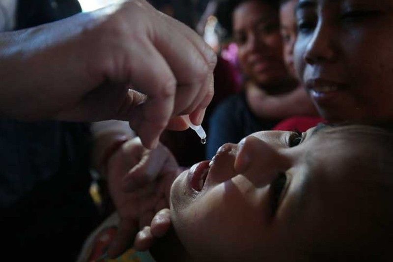 Pagbakuna sa 2.4 milyong bata vs tigdas, polio kasado na