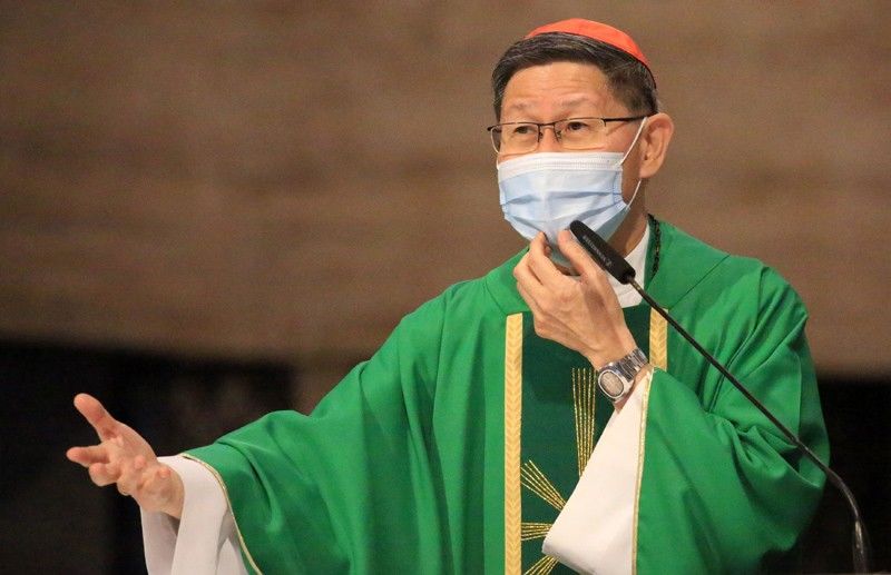 Tagle gets PCR test before returning to Vatican