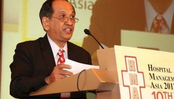 'Warrior-leader' of private hospitals' group Rustico Jimenez, 72