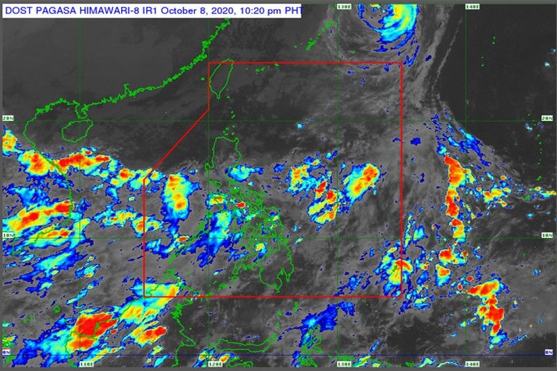LPA off Masbate, southwest monsoon to bring rains