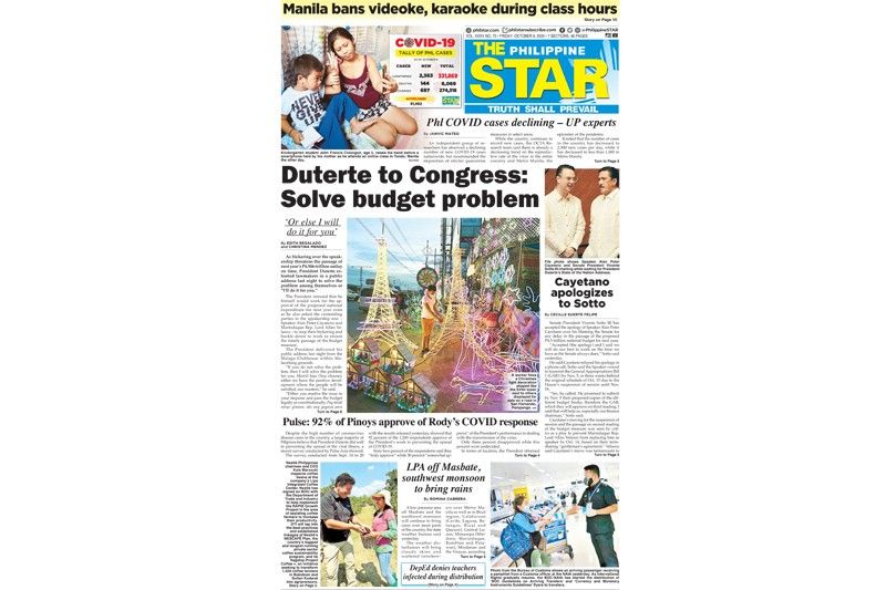The STAR Cover (October 9, 2020)