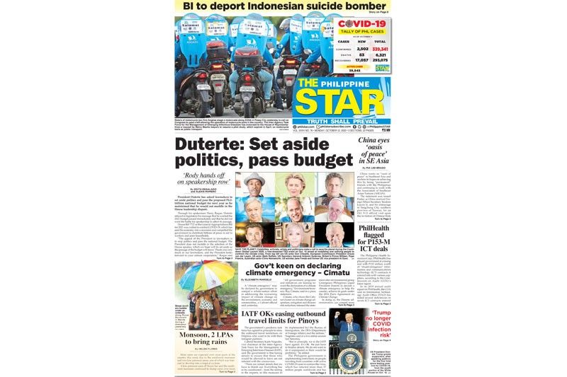 The STAR Cover (October 12, 2020)
