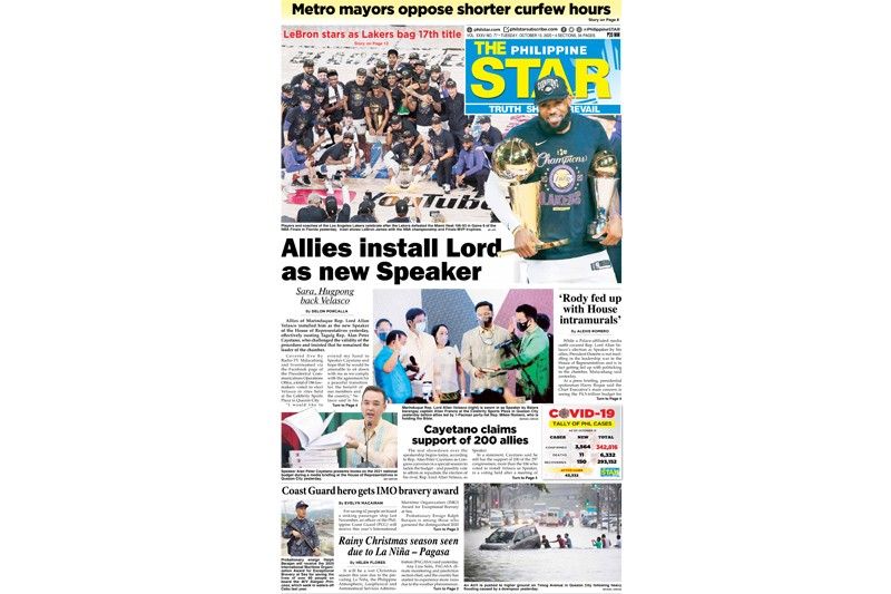 The STAR Cover (October 13, 2020)