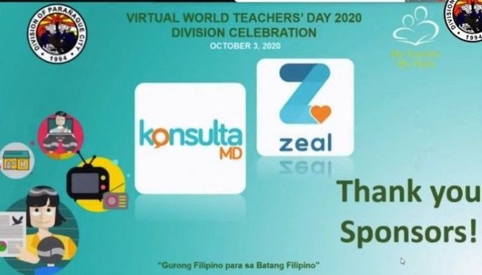 KonsultaMD, Zeal give 4,000 Paranaque educators free telehealth services