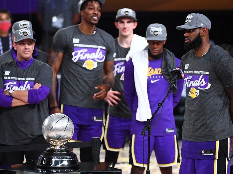 Victory parade ng Lakers apektado ng COVID-19