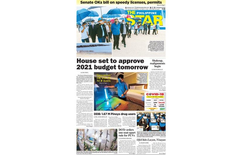 The STAR Cover (October 15, 2020)