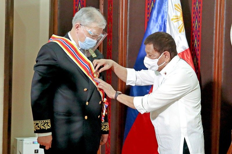 Outgoing envoy cited for boosting Philippines-Russia relations