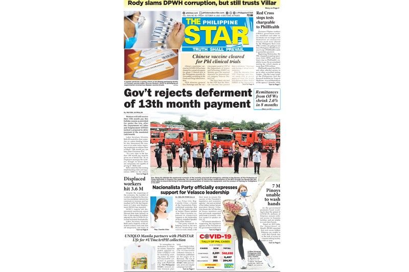 The STAR Cover (October 16, 2020)