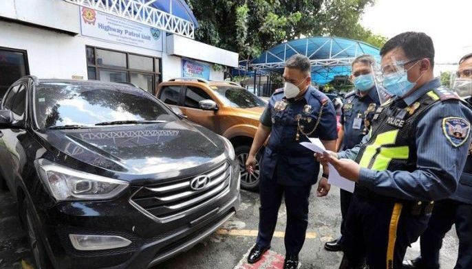 Cop nabbed for driving stolen car