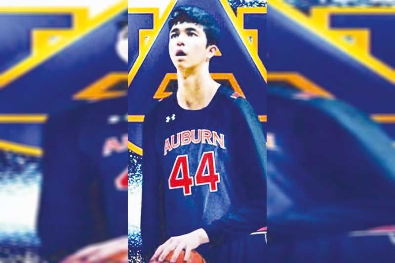 Sage Tolentino sa Auburn Tigers