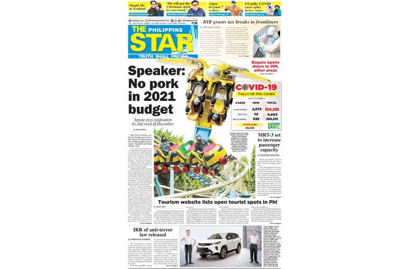 The STAR Cover (October 18, 2020)