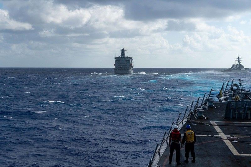 US carrier strike group resumes South China Sea operations