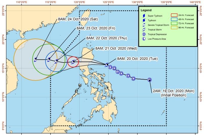 Signal No. 2 up over areas in Luzon with 'Pepito' now a tropical storm